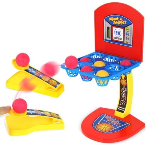 Board Game Mini Basketball Shooting Children Interesting Educational Toy Learning Desktop Toys Marble Game Kids Desktop Game Gif