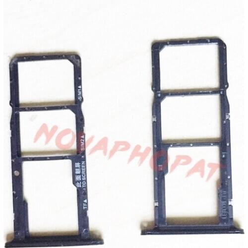 Novaphopat 20Pcs/Lot For Huawei Y5 2018 SIM Card Tray Holder Micro Y5Prime2018 SD Slot Socket Adapter + Tracking