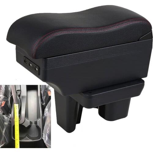 For Toyota Hilux Armrest Box Center console central Store content Storage box with cup holder products Arm Rest
