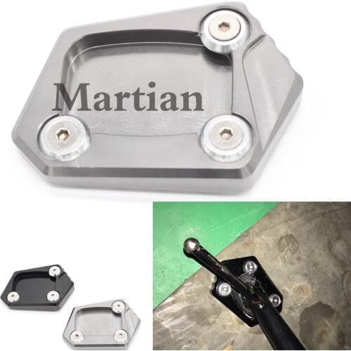 CNC Kickstand Side Stand Pad For Honda CBR250F CBR250R CBR300R CBR500R CBR600F CBR650F CBR600RR CB400 CB500 F/X CB 400 500