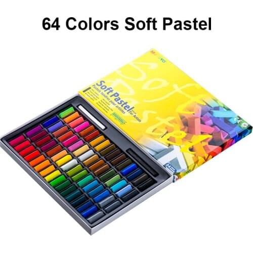Professional iridescent rainbow artist soft pastels set