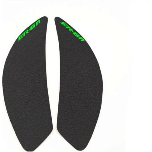 For Kawasaki ER-6N ER6N ER 6N 2006-2015 Motorcycle Anti slip Tank Pad 3M Side Gas Knee Grip Traction Pads Protector Sticker