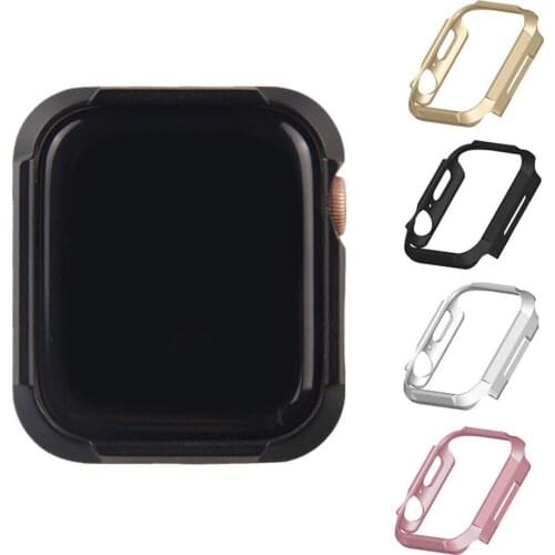 Besegad Anti-fall Shockproof Hollow Out PC Protective Case Cover Shell Bumper for Apple Watch iWatch 4 40mm 44mm Accessories