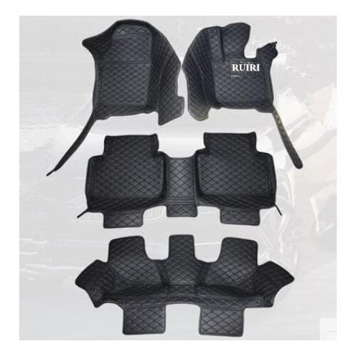 Custom special car floor mats for Right Hand Drive Mercedes Benz GLS 63 AMG X167 2020 7 6 seats durable carpets for GLS63 2021