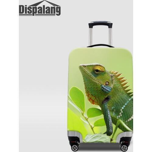 Animal Lizard Printed Luggage Protective Covers Thicker Elastic Waterproof Luggage Accessories Travel Suitcase Cases Protection