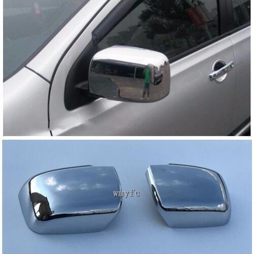 ABS Chrome Rearview Side Door Mirrors Cover Trim Car modeling FOR Nissan X-Trail X Trail T31 2008 2009 2010 2011 2012 2013 2PCS