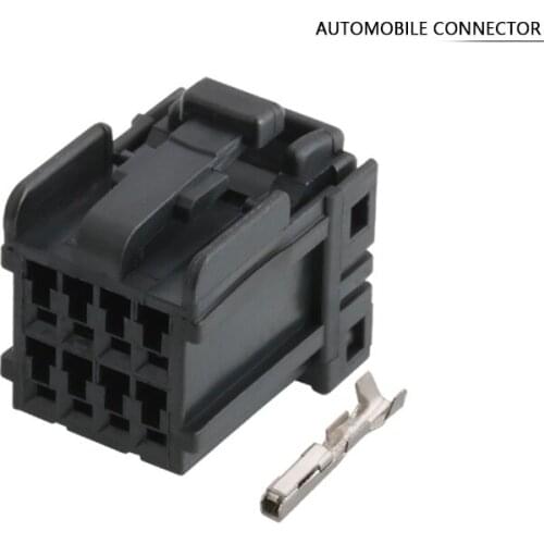 20/100 Set 8 Pin 1.2mm 174044-2 Automotive Connector Car Window Lifter Assembly Plug For Auto Harness Socket 174044-2