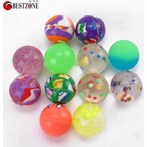 Mixed Colorful Bouncy Balls 32mm With Factory Price