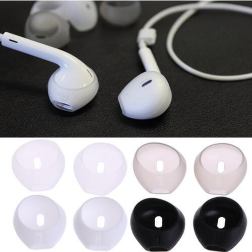 4 Pairs Silicone Eartip Earphone Earbuds Anti-Lost Ear Cap For Apple Airpods