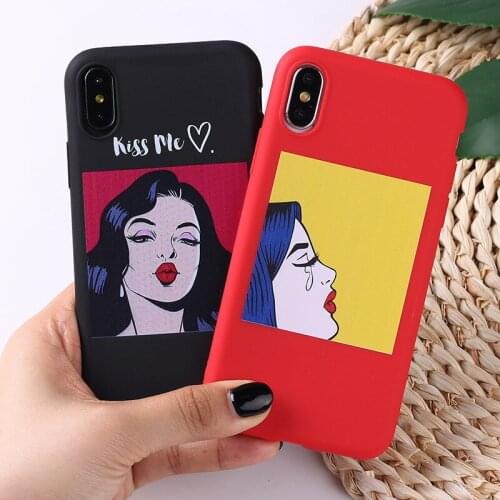 Sad Lady Case for iPhone 12 Mini 11 Pro X XS Max XR 8 7 6 6s Plus Soft Phone Cover