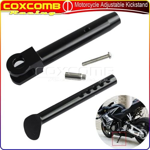 Black Motorcycle Side Stand CNC Aluminum Adjustable Lowering Kickstand For Honda CBR 1000 RR CBR1000RR 2008-2013 2014 2015 2016