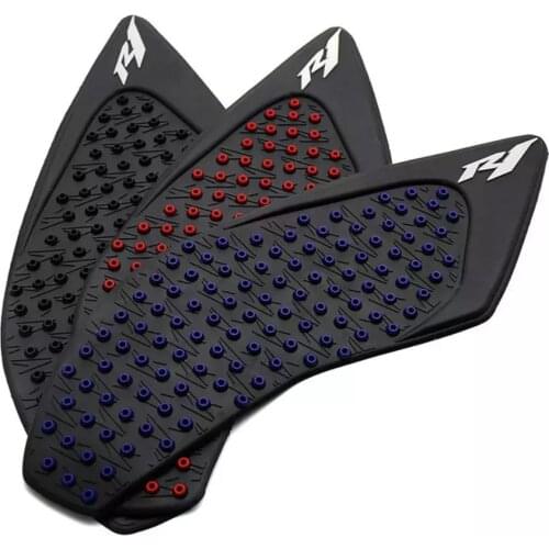 For Yamaha YZF R1 2015 2016 2017 Side Fuel Gas Knee Grip Pad Sticker Anti Slip Tank Traction Protector Motorcycle Accessories