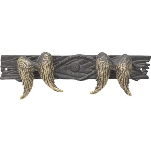 M'art Home Angel N Love Wing Dual Robe Hook 34x8,5x5 cm