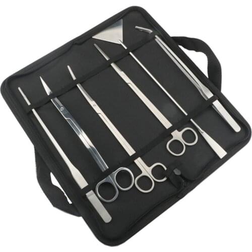 Aquarium Tools Set Plants Tweezers and Scissors Grass Stainless Steel Cleaning Tools Plants Fish Tank Accessories 4 5