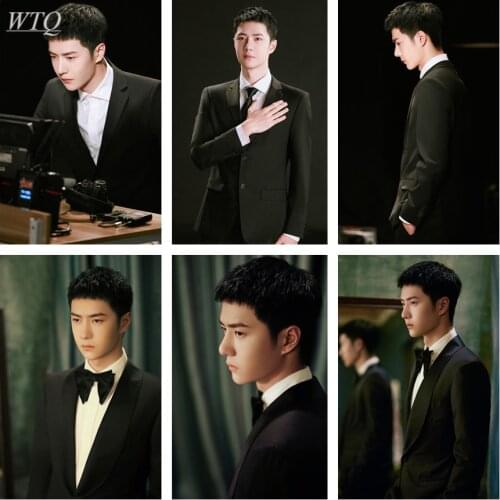 China Actor Wang Yibo Portrait Photo Poster Room Decor Wall Poster Canvas Painting Retro Poster Wall Art Picture Home Decoration