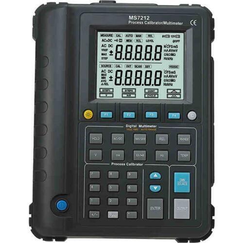 MS7212 Multifunction Process Calibrator / Correction Voltage and Current Frequency / RS232 / USB Signal generator