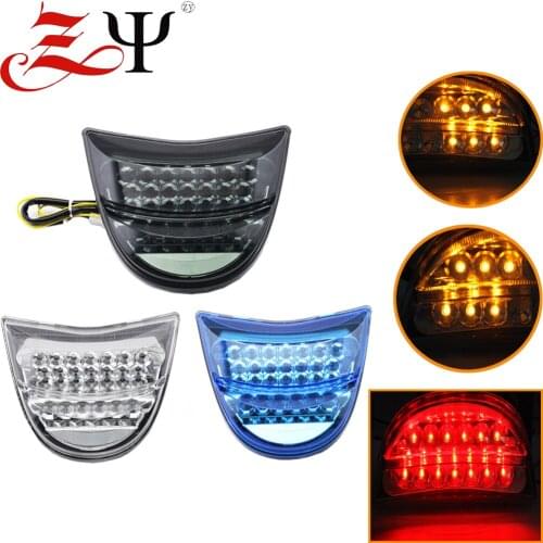 Motorcycle LED Rear Turn Signal Tail Stop Light Lamps Integrated For Honda CBR954 CBR954RR CBR900 CBR900RR 2002-2003