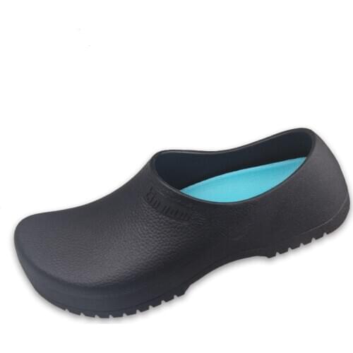 Mens Chef Kitchen Working Slippers Garden Shoes Mens Safety Shoes Breathable Mules Clogs Men Anti Slip Unisex Shoes Sandals 21