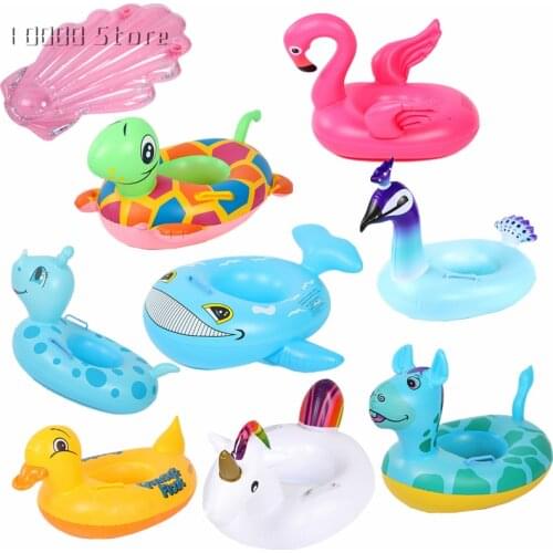 Inflatable Kids Baby Swimming Ring Summer Beach Party Pool Toys Swimming Circle Pool Float Seat Accessories
