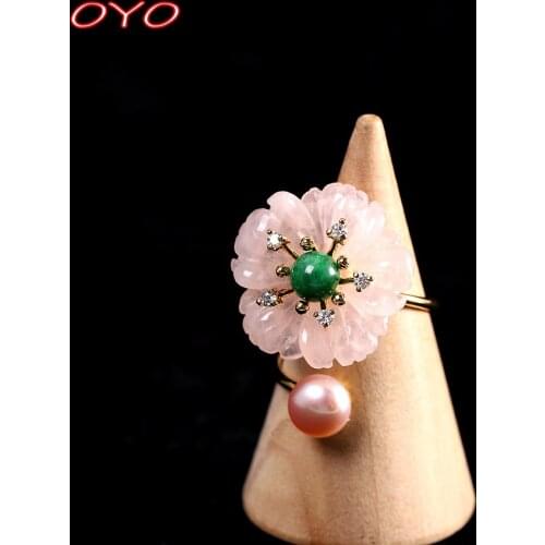 Кольца с кристаллами OYO China At AliExpress