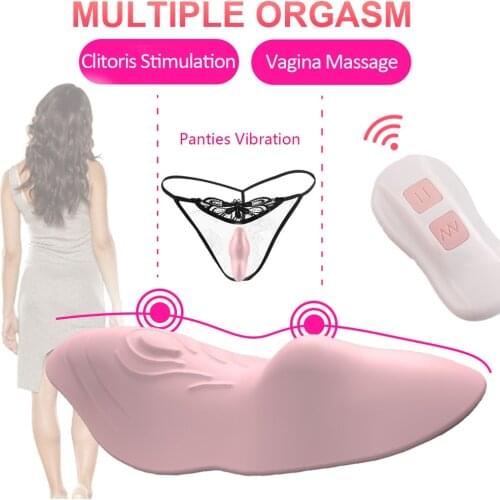 Portable Panty Vibrator Sex Toys For Woman Invisible Vibrating Egg Clitoral Stimulator Wireless Remote Control Wearable Vibrator