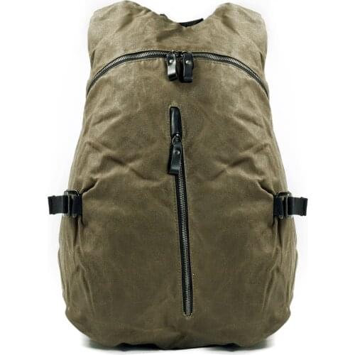 VZVA Retro European And American Style Backpack Vertical Helmet Bag Outdoor Travel Bag Motorcycle Riding Full Helmet Large Capac