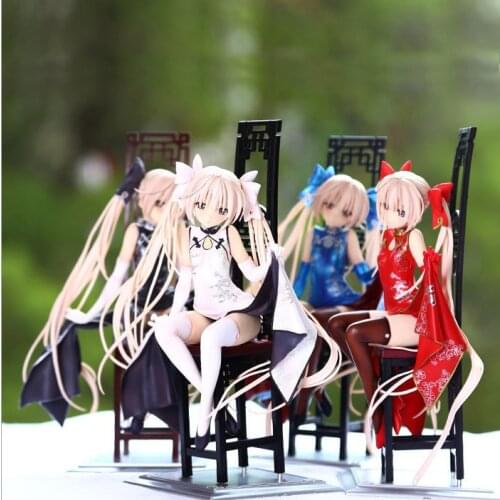 22CM Alphamax SkyTube Silk Dress Yosuga no Sora Kasugano Sora PVC Action Figure Stand Anime Sexy Girl Figure Collection Model