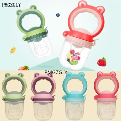 Silicone Fresh Food Nibbler Baby Feeder Kids boy girl Fruit Nipples Feeding Safe Infant Baby Supplies Nipple soother Bottles