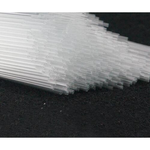 500pcs 80mm Glass Melting Point Capillary Tube 0.9-1.1mm Both Open Ends