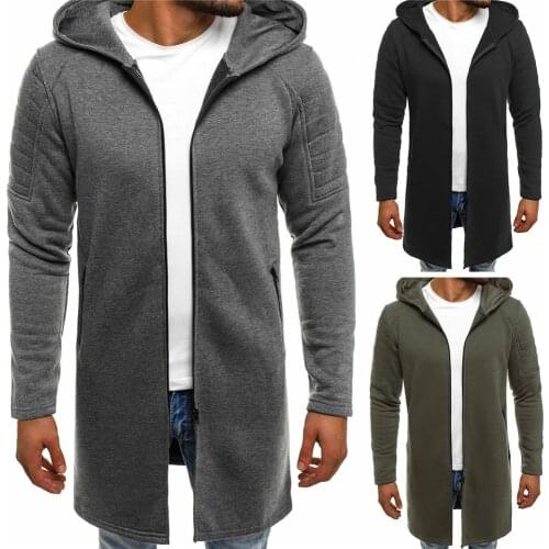 Mens Sweatshirt Hoodies Autumn Mens Hoodies Slim Hooded Sweatshirts Mens Coats Male Casual Sportswear Streetwear