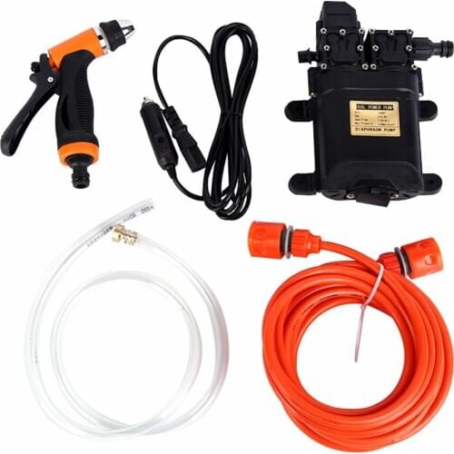 Car Washer High Pressure Cigarette Lighter Care Portable Washing Machine Electric Cleaning Auto Device 12V 100W Universal Car