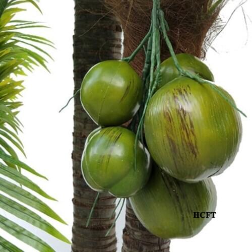 Party props home hotel cafe bar restaurant Shop Store decoration plastic large Simulation Artificial fake coconut Fruit model