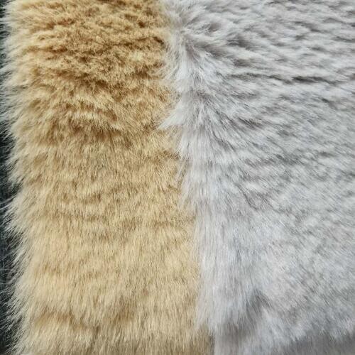 10cm*160cm High grade Bonzer Faux fur fabric for winter coat Faux rabbit for DIY 20MM Hight Faux rabbit hair JSJRX-65A