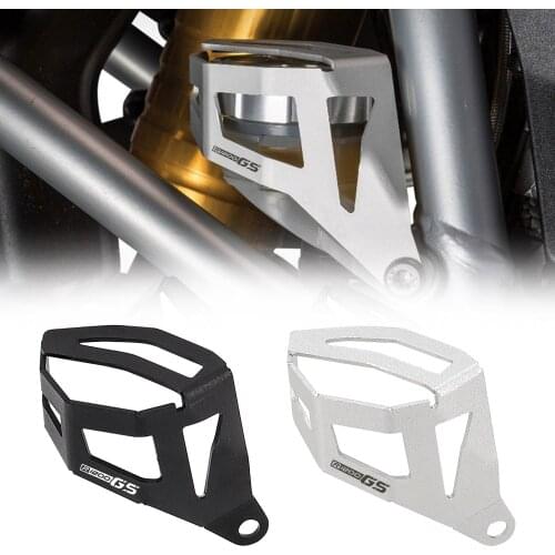 For BMW R 1200 1250 GS ADV GS LC Motorcycle Rear Brake Pump Fluid Tank Oil Cup Reservoir Guard Cover Protector R1200GS R1250GS