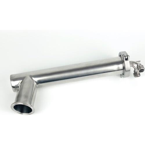 Clamp 2" Stainless Steel 304 Condenser, Dephlegmator, Dimroth, Reflux, Distiller Condenser. 300mm, OD6mm pipe
