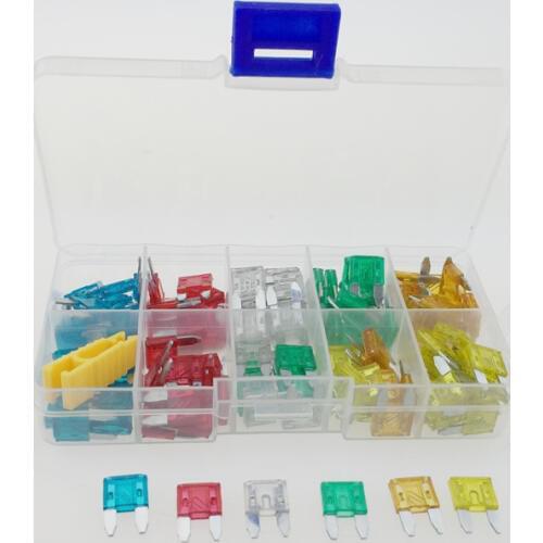 120pcs Mini Fuse Assortment Car Motorbike APM 5A 10A 15A 20A 25A 30A