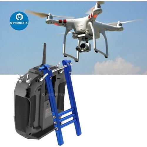 Aluminum Alloy RC TX Transmitter Bracket Stand Holder for Futaba JR Flysky Radiolink Remote Controller RC Quadcopter