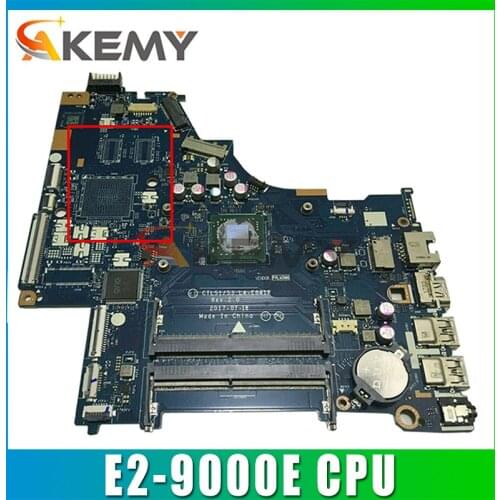 For HP PAVILION 15-BW Laptop Motherboard 924721-001 CTL51/53 LA-E841P DDR4 With E2-9000e CPU MB 100% Tested Fast Ship