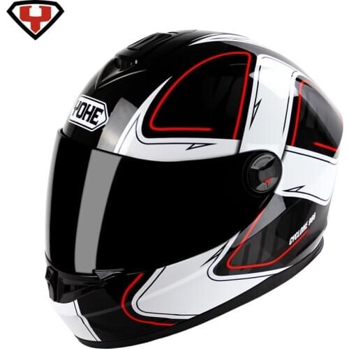 YOHE YH966 Motobike Casco Capacete De Moto Winter Warm Waterproof Windproof Motorcycle Full Face Racing Helmet