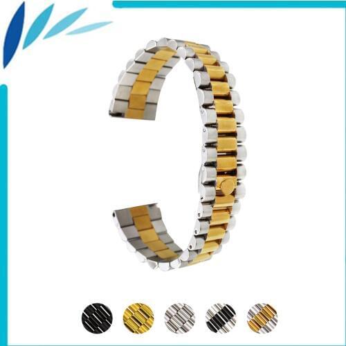 Stainless Steel Watch Band 22mm for LG G Watch W100 / W110 / Urbane W150 Quick Release Strap Wrist Loop Belt Bracelet Silver