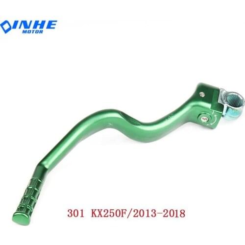 Made in China New Forged Kick Start Starter Lever Pedal Arm For KX250F 2013-2018 Motocross Dirt Bike Off Road