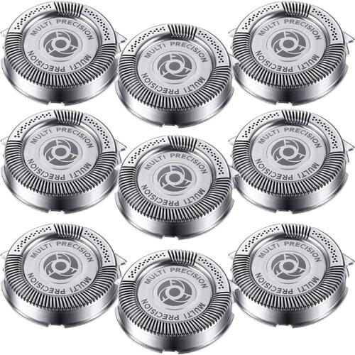 SH50 Replacement Heads for Norelco Shavers Series 5000, AquaTouch, PowerTouch, 9 Pack Blades