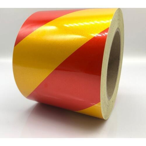 High quality Self-Adhesive Reflective Sticker Warning Strip Decal corrosion resistance