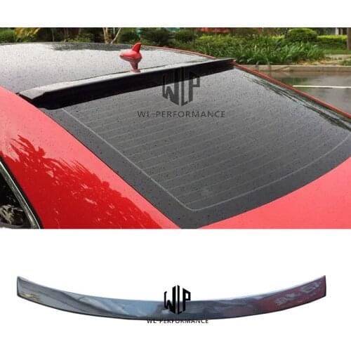 A3 High Quality Carbon Fiber Auto Rear Spoiler Top Wings Car Styling For Audi A3 Notchback Only 2014-up