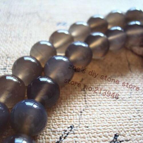 2Strands/Pack 10MM Natural Semi-precious Stone Smoky Stone Loose Strands Jewellery Beads