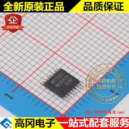 5pieces MAX3232ECPWR MP3232EC TSSOP16 RS232