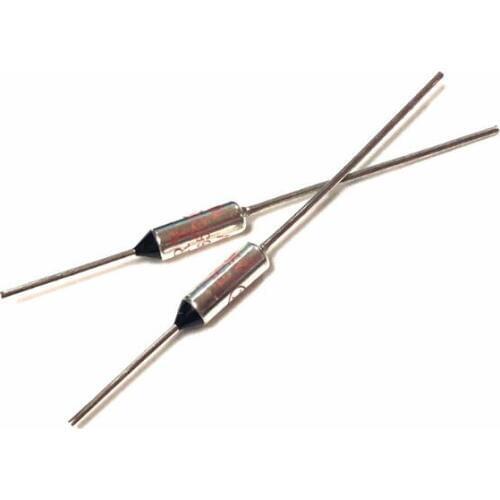 250V 10A 72C Celsius Circuit Cut Off Temperature Thermal Fuse 5 Pcs