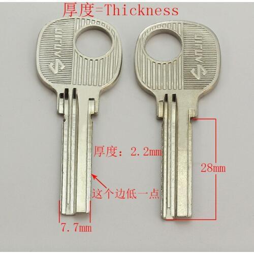 B286 House Home Door Key blanks Locksmith Supplies Blank Keys 20 pieces/lot