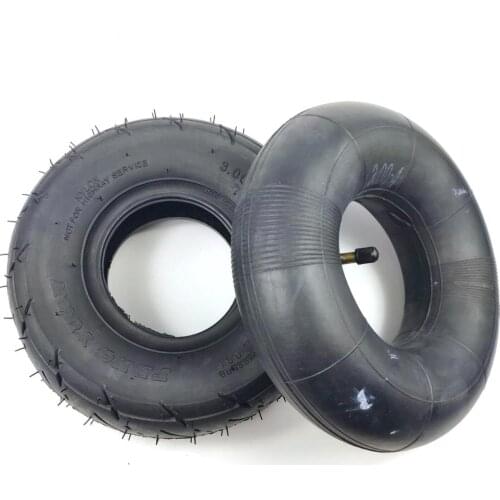 Free shipping tyre 3.00-4 Inner Tube and out tire for Knobby Scooter Go Kart Electric scooter Highway tire