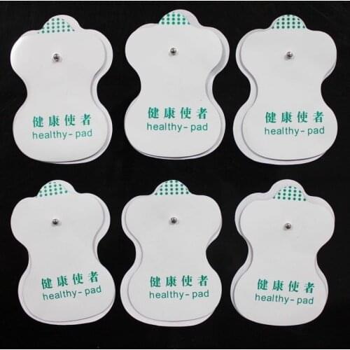 100pcs/lot Electrode Pads Tens Acupuncture Digital Therapy Machine neck Massager body Acupuncture healthy pad Replacement